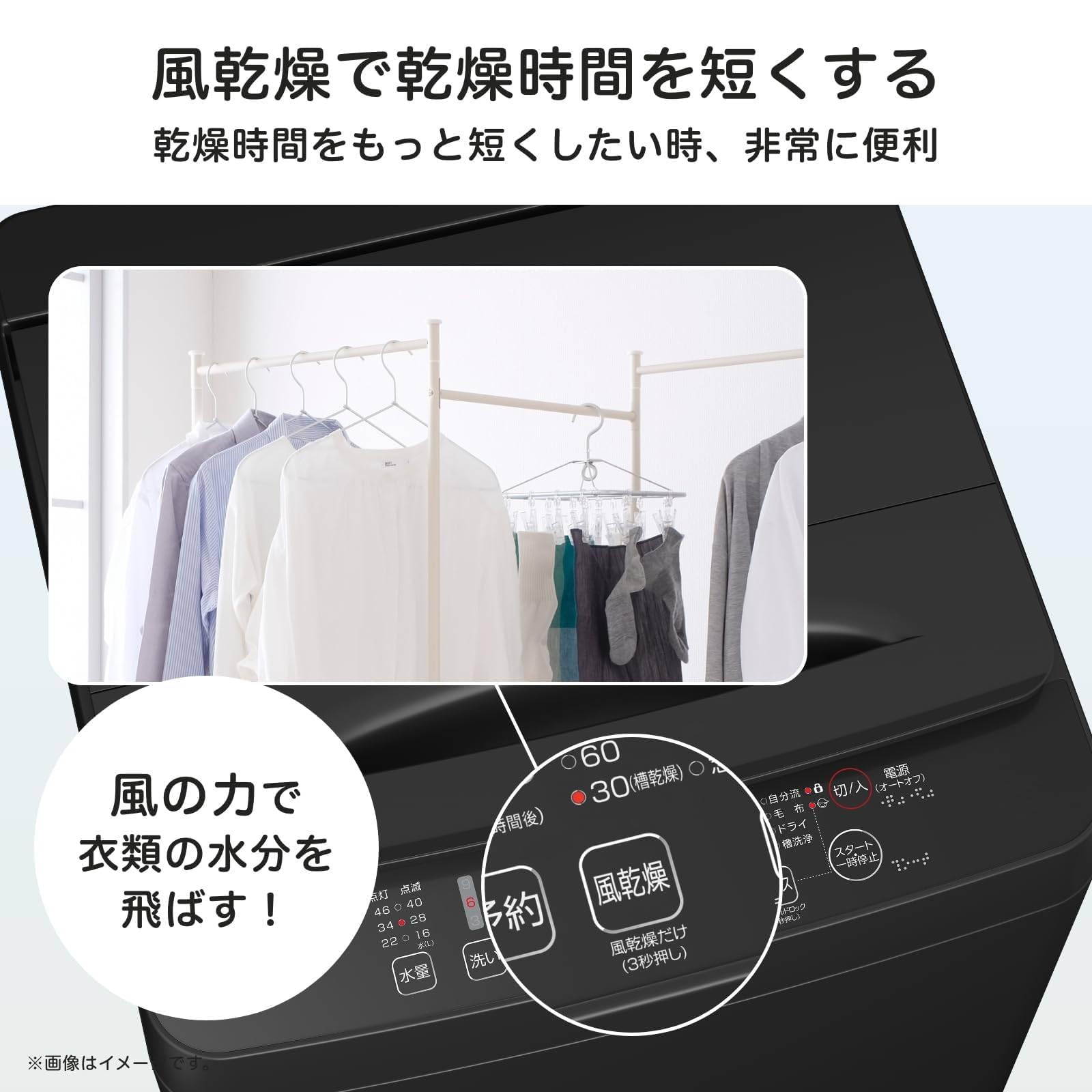【使用半年未満】4.5キロ 洗濯機 ONE STEP 洗濯機 縦型 乾燥機付き 一人暮らし 全自動洗濯機 4.5kg 縦型